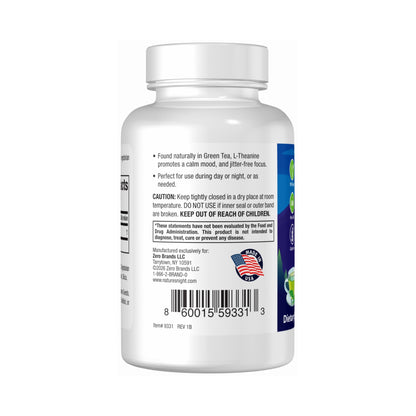 Nature’s Perfect Night L-Theanine 200mg, 180 Vegetarian Capsules
