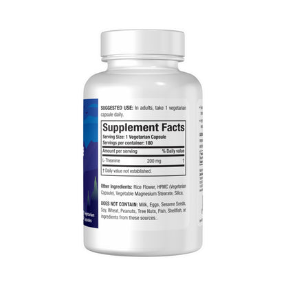 Nature’s Perfect Night L-Theanine 200mg, 180 Vegetarian Capsules